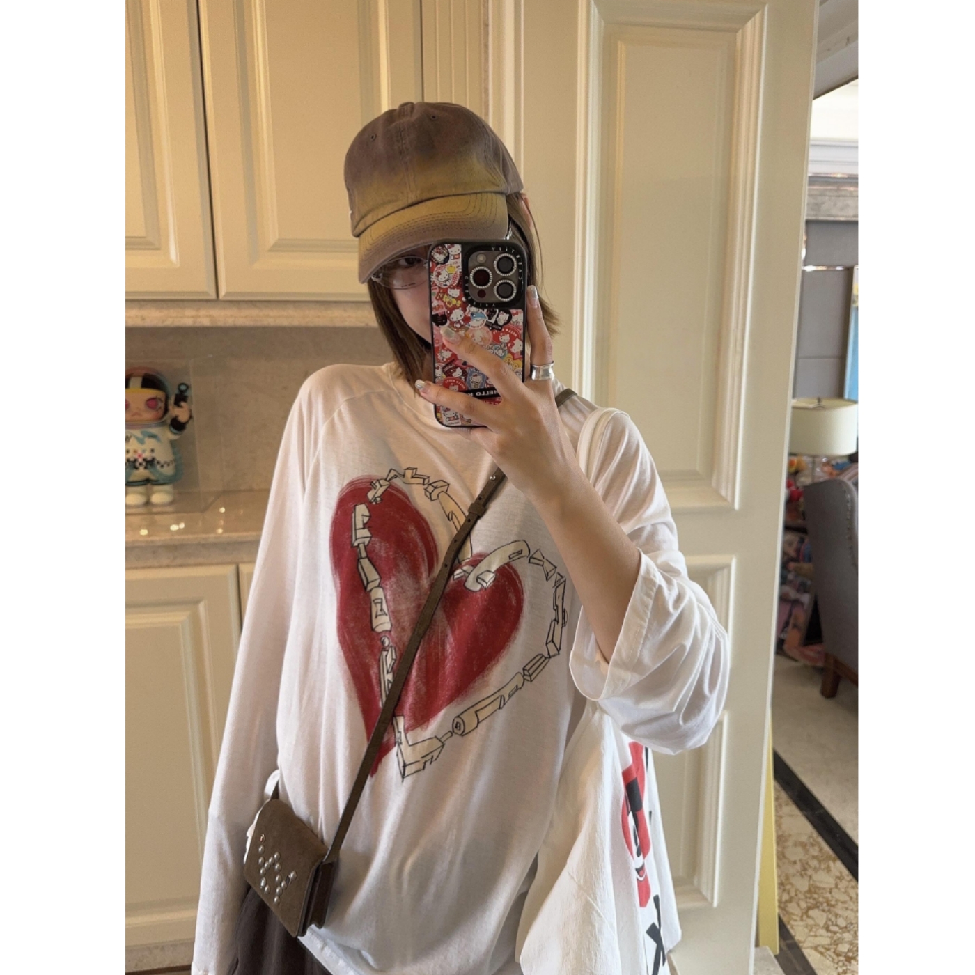 韩系初秋防晒罩衫长袖T恤女上衣