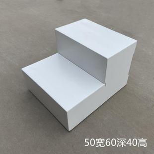 实木台阶双层三层阶梯凳木楼梯脚踏凳子防滑登高梯家用二三步梯子