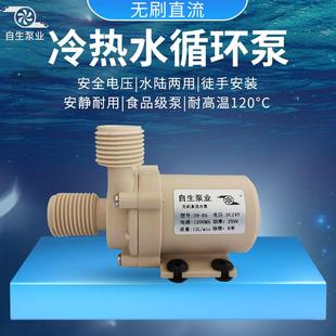 12V24V无刷直流饮水机太阳能燃气电热水器高扬程增压循环静音水泵