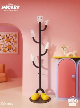 周日之家迪士尼米奇百首衣架饰品客厅卧室无障碍豪华高端创意衣架