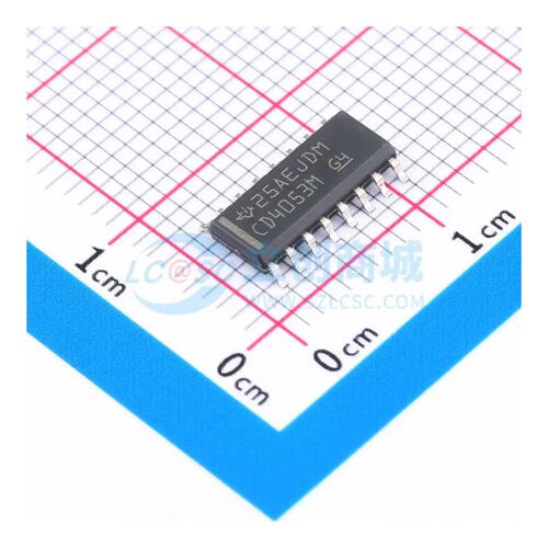 模拟开关/多路复用器 CD4053BMT SOIC-16 原装正品