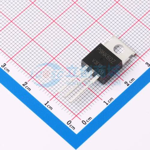 场效应管(MOSFET) STP9NK60ZFD-VB TO-220AB 650V 8A 1个N沟道