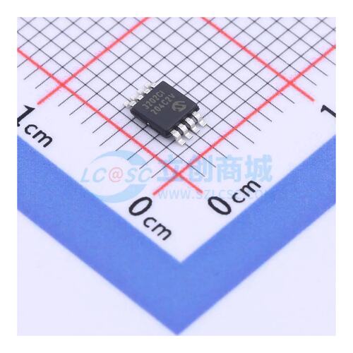模数转换芯片ADC MCP3202T-CI/MS MSOP-8 原装正品