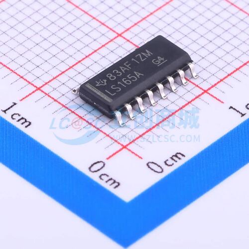 移位寄存器 SN74LS165ADR SOIC-16 原装正品 电子元器件配单