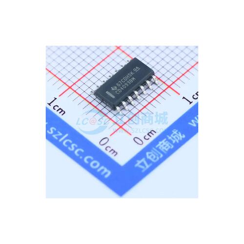 逻辑门 CD4093BM96 SOIC-14 原装正品 电子元器件配单
