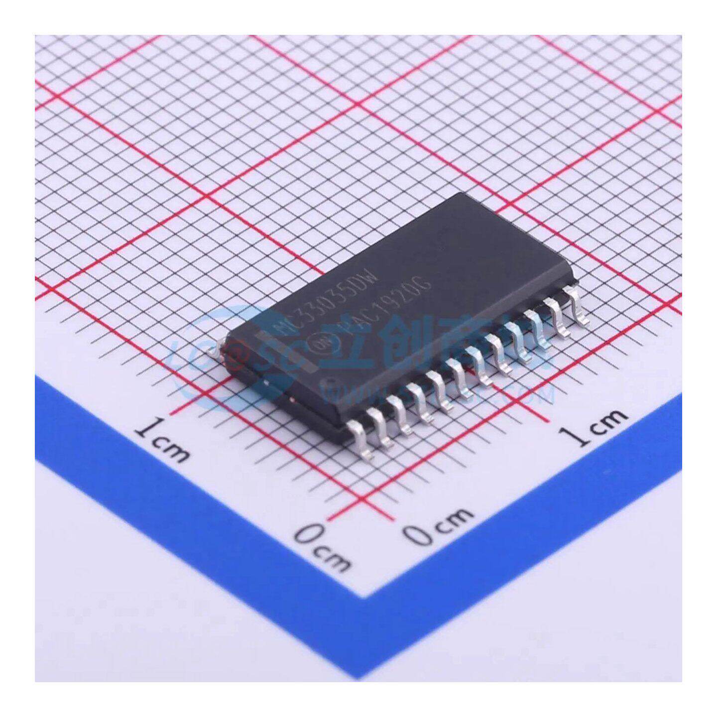 无刷直流(BLDC)电机驱动芯片 MC33035DWR2G SOIC-24-300mil