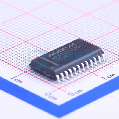 数码管驱动 MAX7221EWG+T SOIC-24-300mil