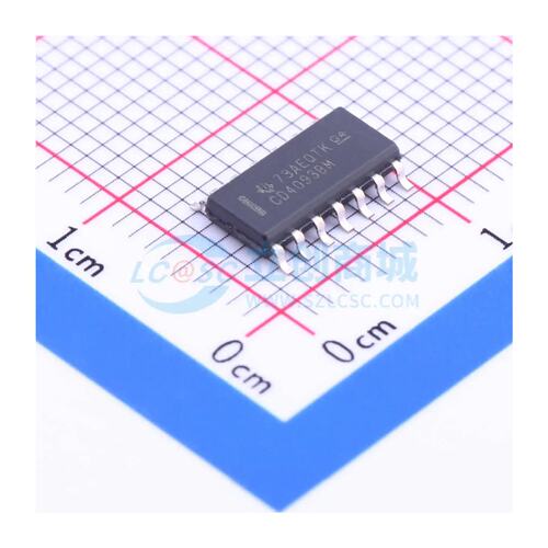 逻辑门 CD4093BM SOIC-14 原装正品 电子元器件配单