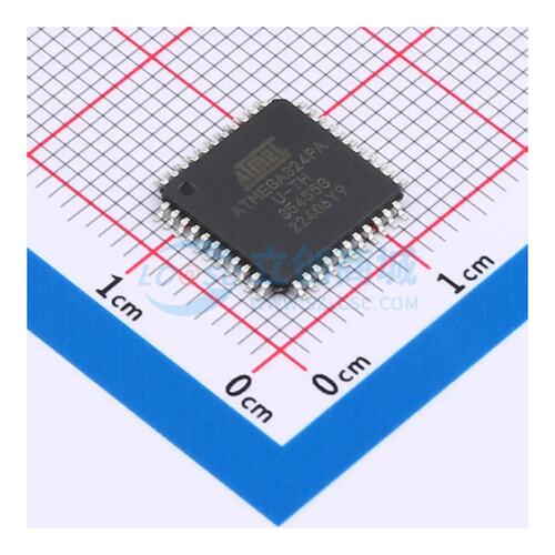 单片机芯片 ATMEGA324PA-AU TQFP-44(10x10) 32KB 20MHz