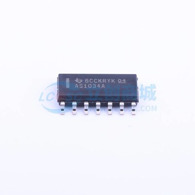 缓冲器/驱动器/收发器 SN74AS1034ADR SOIC-14 原装正品 电子元器