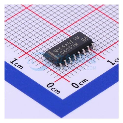 模拟开关/多路复用器 CD4053BM SOIC-16 原装正品