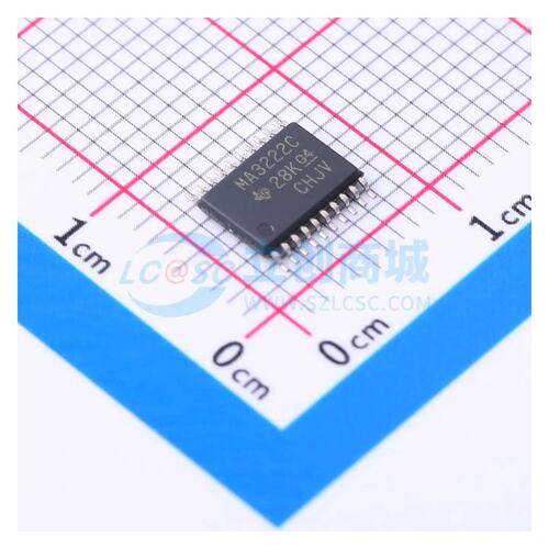 RS232芯片 MAX3222CPWR TSSOP-20 原装正品