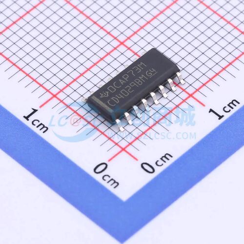 计数器/分频器 CD4029BM96 SOIC-16 原装正品 电子元器件配单