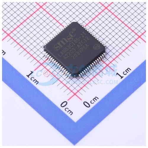 以太网收发器 LAN83C185-JT TQFP-64(10x10) 原装
