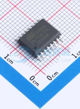 单片机芯片 AT89LP216-20SU SOIC-16-300mil 2KB 20MHz