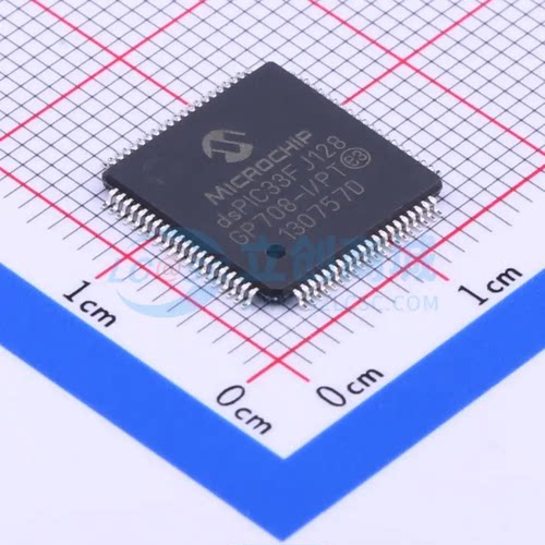 数字信号处理器DSPIC33FJ128GP708-I/PT TQFP-80(12x12)