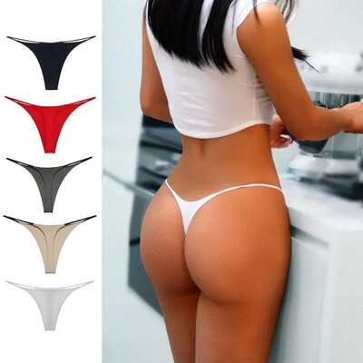 Women Panfties Lingerie Sexy G Strings Low-Rise Thong Pantie