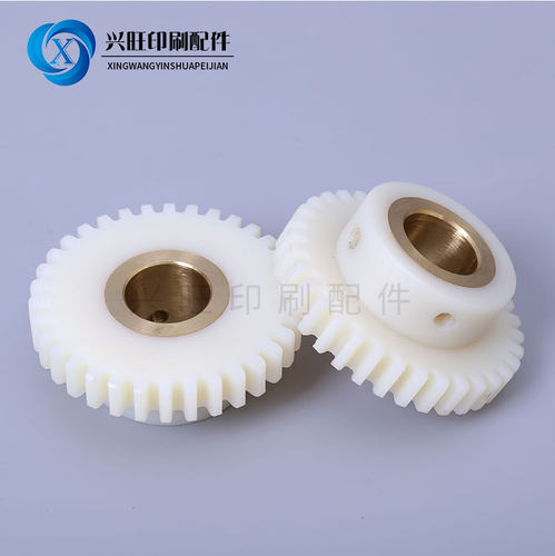 小森429靠版水辊齿轮34齿齿轮小森印刷机水辊齿轮 纯尼龙材质
