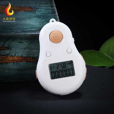 一心手按葫芦计数数显器电子智能便携型充电夜光8通道机械点记器