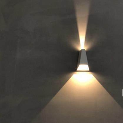 户外防水欧式简约现代led阳台壁灯室内背景墙大门灯过道楼梯射灯