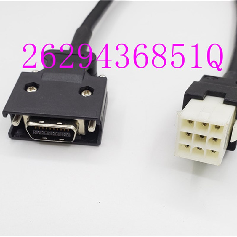 安川SGMD SGM SGMP伺服电机编码器电缆线DP9320088 DP9320089线缆