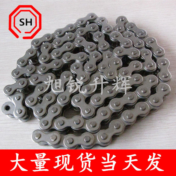 10A不锈钢滚子链条 5分工业链条 现货 节距15.875mm