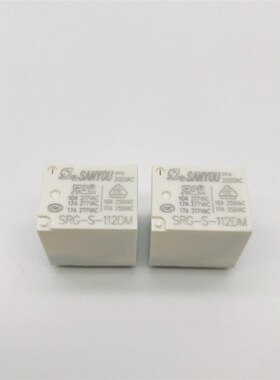 SRG-S-112DM三友继电器一组常开4脚17A277VAC HF152F-012-1HS