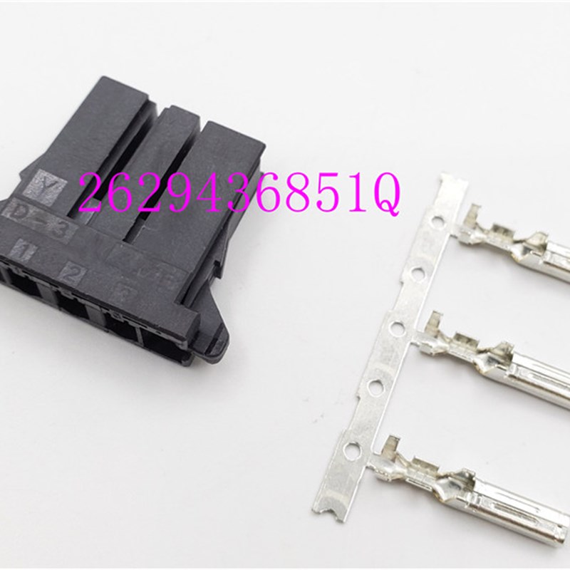 D-3 Y AMP 2-178128-3 CX3模块插头 WSK-M03P-B 当天发货