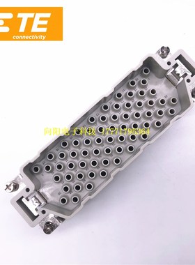 TE泰科SIBAS 重载连接器16A 500V  HEEE-064-M 64芯64针 航空插头