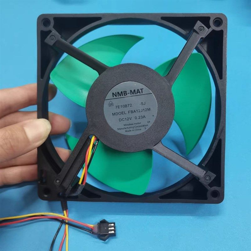 适用云米BCD-428WGBA冰箱冷冻室风扇风机电机12V0.23A