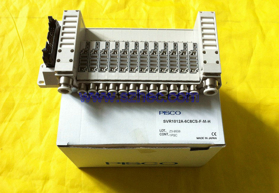 日本PISCO 电磁阀 全新正品  SVR1012A-6C8CS-F-M-H