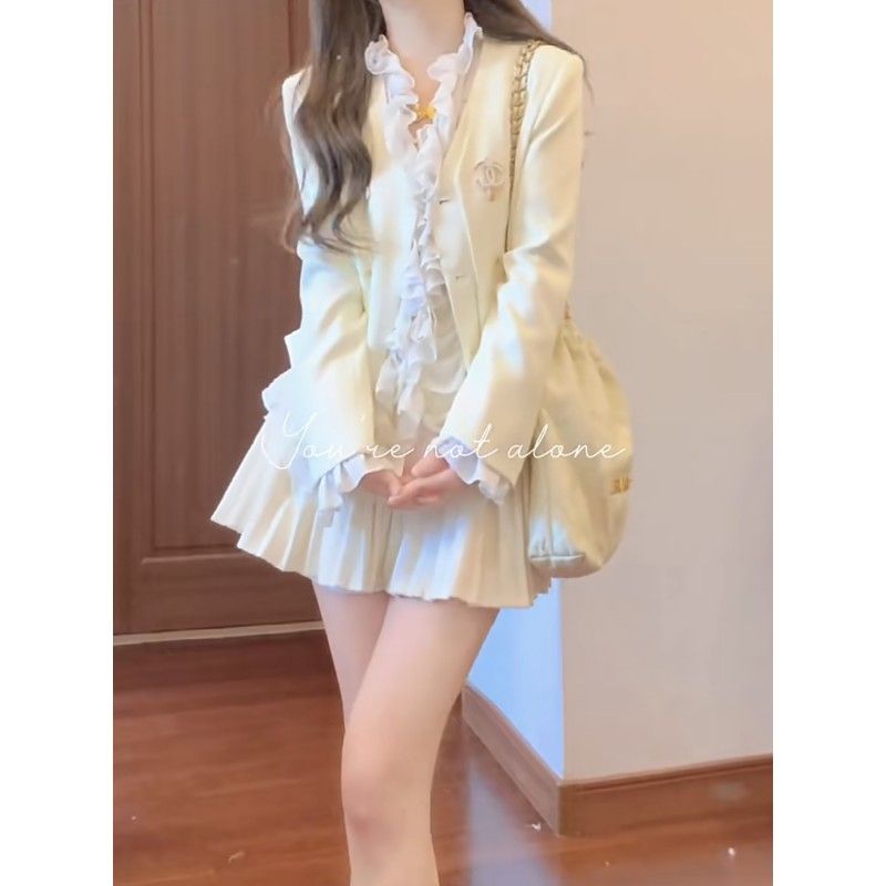 法式名媛高级感小香风时尚