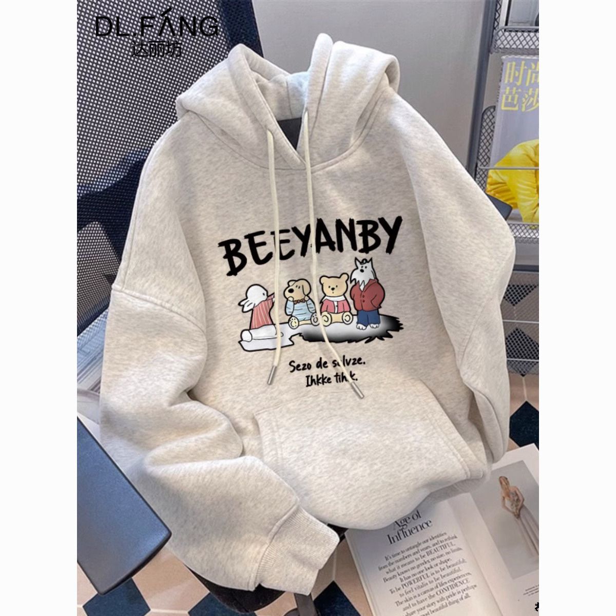 达丽坊纯棉宽松oversiz小