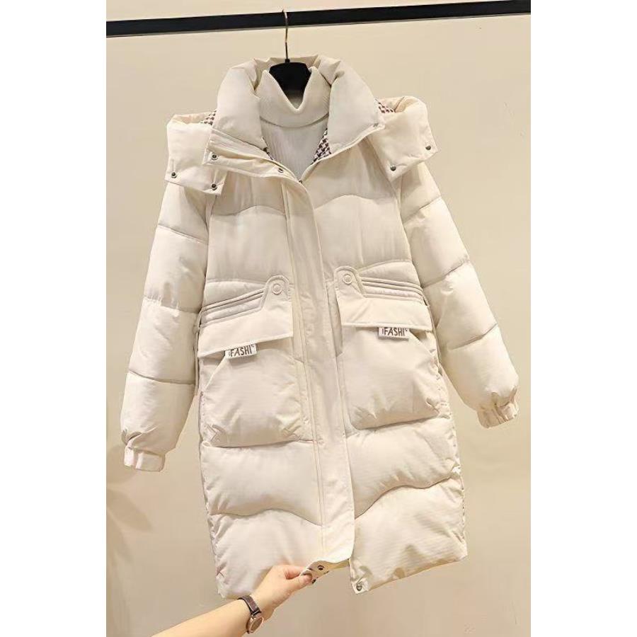 2025冬季新款羽绒棉服女中