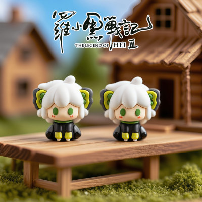 罗小黑战记树脂公仔摆件潮玩盲盒