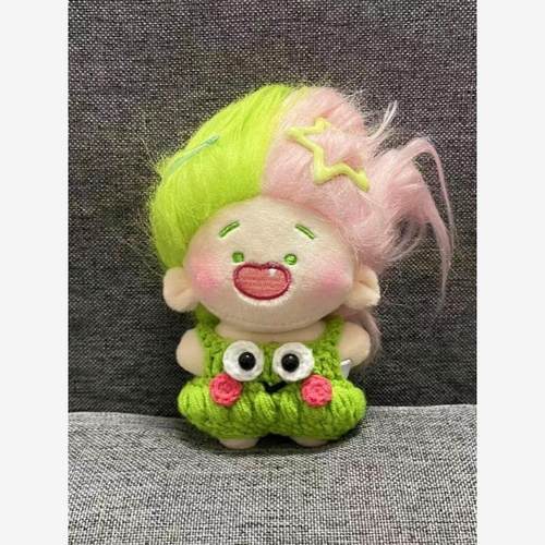 三福丑娃娃衣服疯10cm公