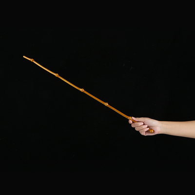 手工筇竹竹制竹条教鞭教师专用指挥棒藤条文玩把玩竹子Z棍子指读