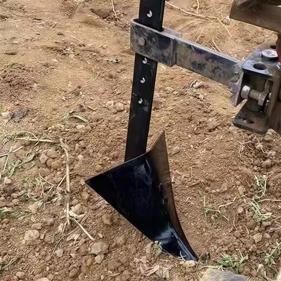 微耕机配套多功能简易开沟犁加厚开沟器开沟培土豁子梨子开沟犁