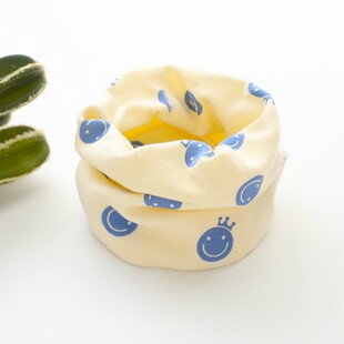 全棉纯棉春秋冬婴幼儿童男女宝宝0-3-7岁薄款卡通保暖围脖套防