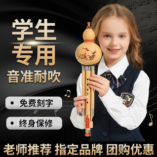 入门C调葫芦丝小学生专用七孔专业成人初学降B调葫芦丝乐器旗舰店