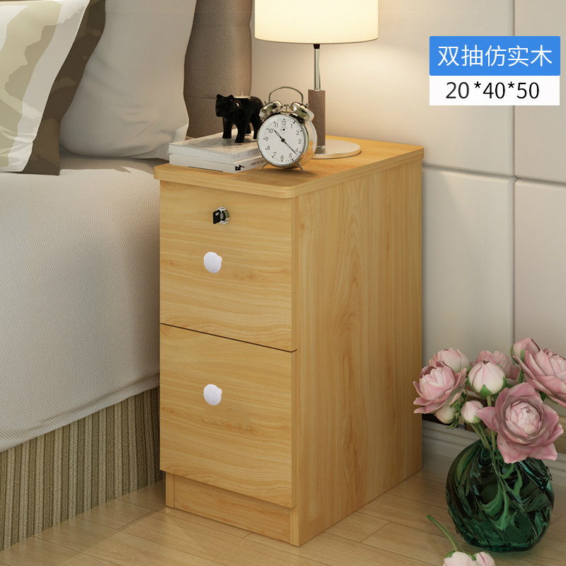简易床头a柜现代简约收纳小柜子床柜组装储物柜卧室宿舍组装床边