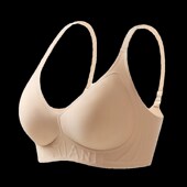 固定杯内衣女无钢圈聚拢大胸显小显瘦收副乳防下垂美背文胸罩