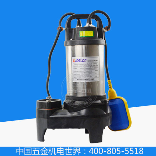 经典凯德隆水泵VP450F不锈钢潜水泵水景泵水P幕墙循环泵家用排污