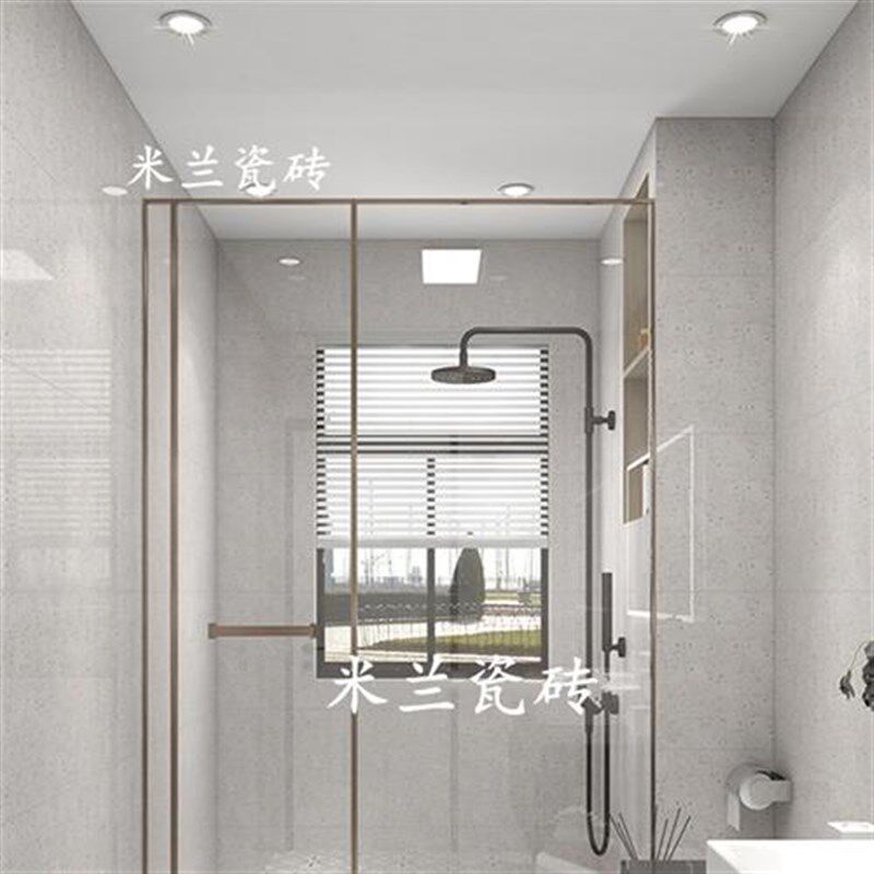 400x800彩色亮光水磨石瓷砖厨房卫生间墙砖600x1200灰色抛光地砖