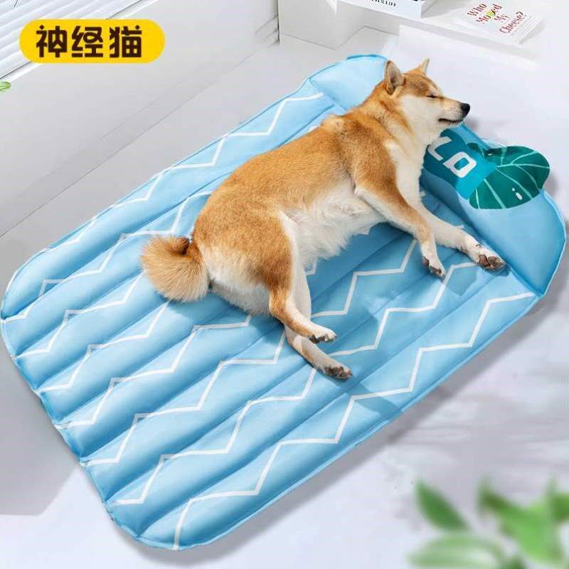 夏季宠物地垫狗冰垫狗狗垫睡睡觉狗窝用夏天凉席垫子猫咪降温靠枕