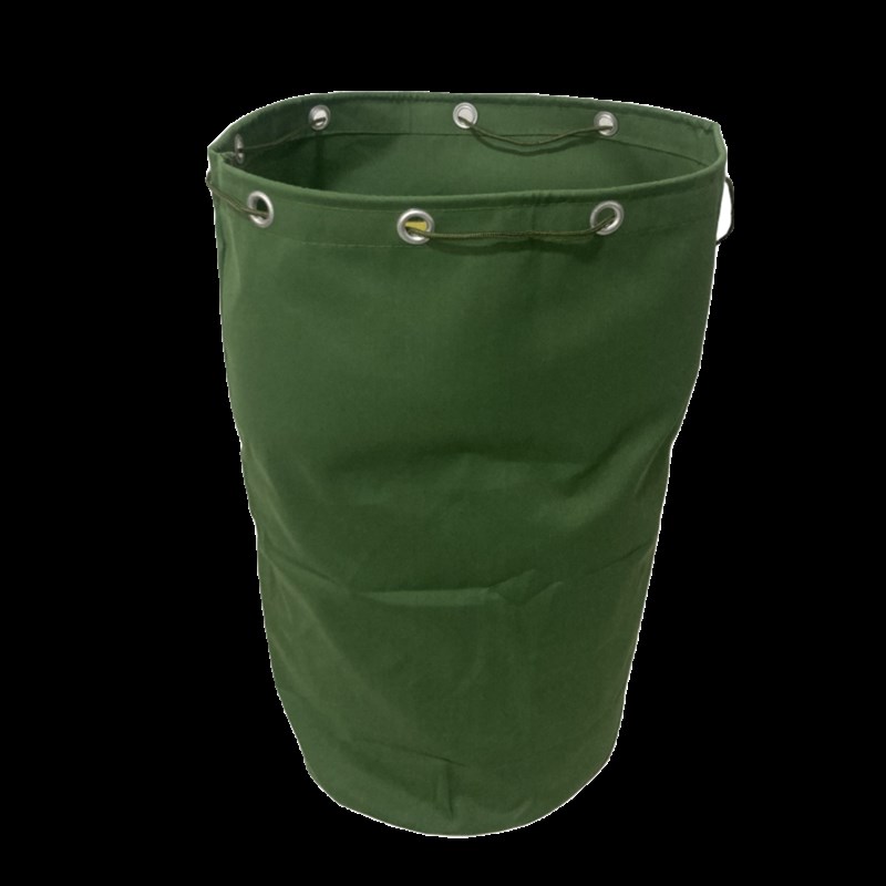 加厚方形圆底帆布收纳袋家用打包快递搬家袋圆柱形大布袋文件袋