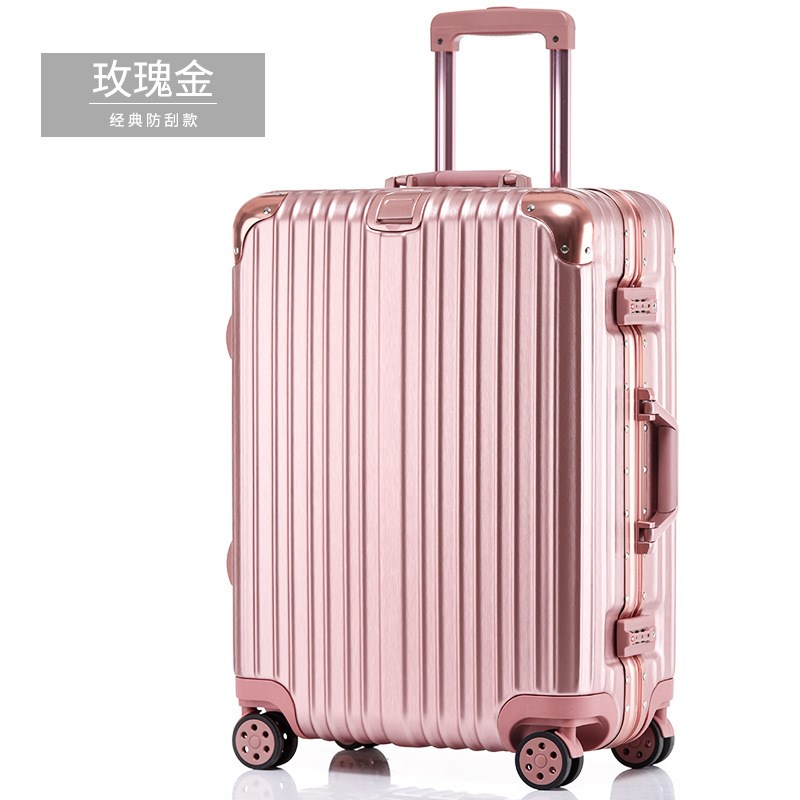 20寸防刮铝框拉杆箱24寸可坐行李箱29寸男女商务旅行箱登机拖箱潮