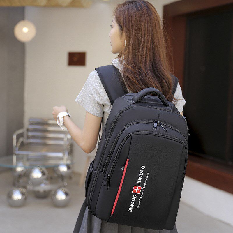 拉杆式双肩包电脑包大容量超轻带拉杆背包双肩旅行包可登机行李箱