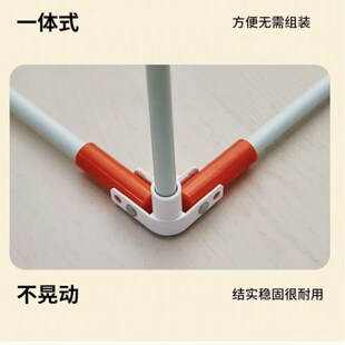 一秒撑开可折叠床帘蚊帐支架学生宿舍杆床架寝室支撑杆免安装