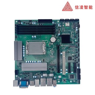 工控板 代 主板 母板 壁挂式 B660 4槽 MATX
